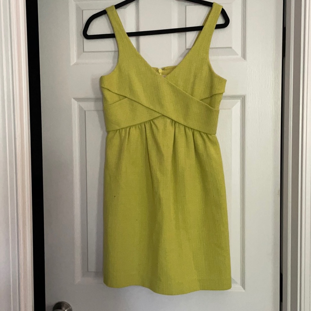 Tibi lime dress